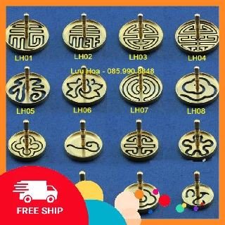 Bộ dụng cụ Tạo Hình đốt bột phong thủy, trầm bột, bột trừ tà chất liệu đồng nguyên chất - Đẹp lãng mạn