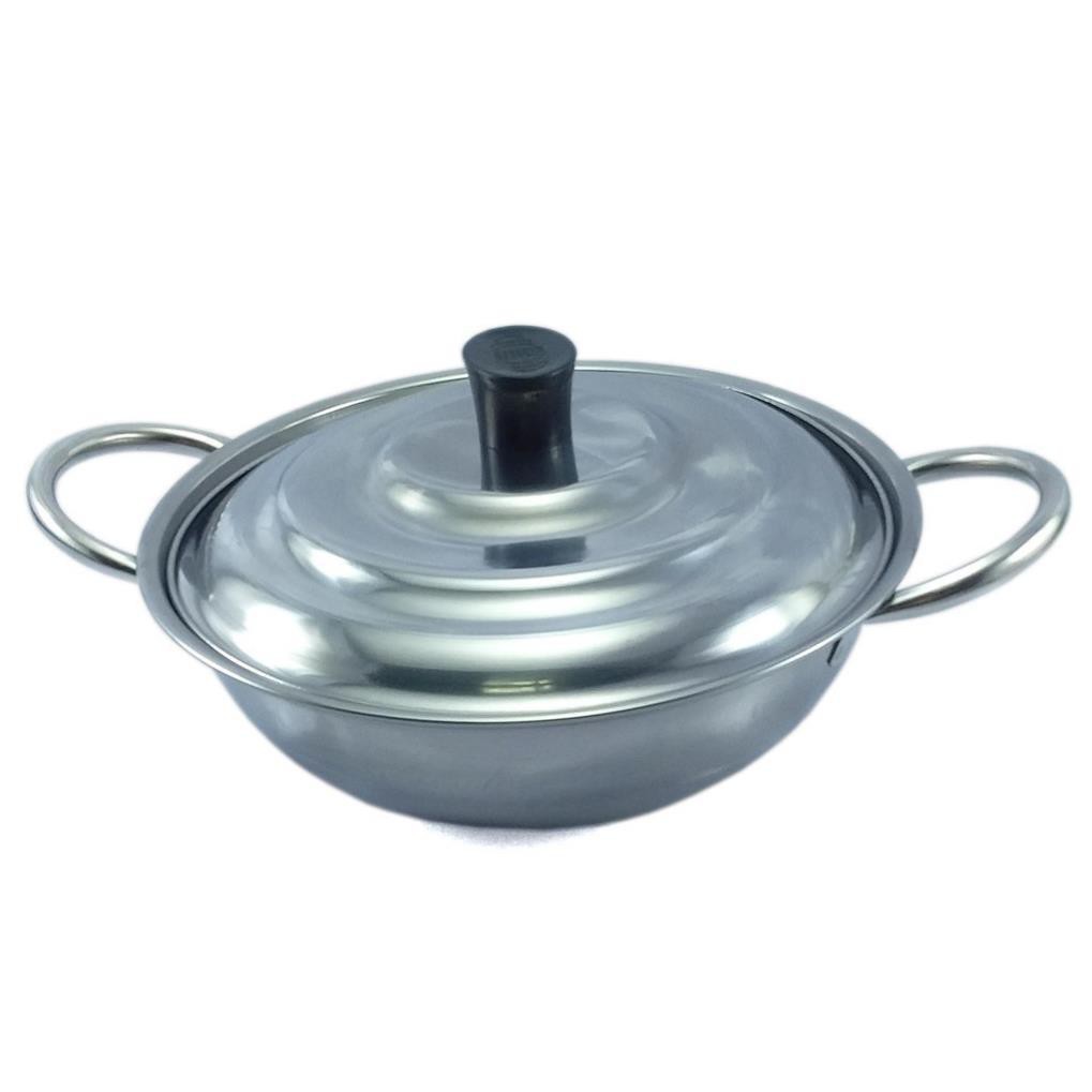 Nồi Lẩu 24cm Nắp Inox Rainy RNL24-1DI4 Chất Liệu Cao Cấp Sử Dụng Được Bếp Hồng Ngoại Bếp Gas