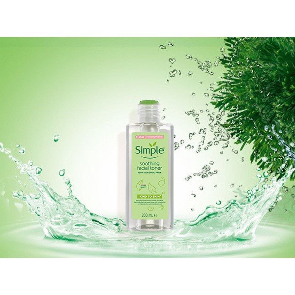 Nước Hoa Hồng Simple Soothing Facial Toner Cân Bằng Ẩm Cho Da 200ml | BigBuy360 - bigbuy360.vn