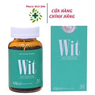 Viên uống bổ mắt WIT 30 Viên - Nhẩu khẩu Mỹ 100% - THuocviet24h