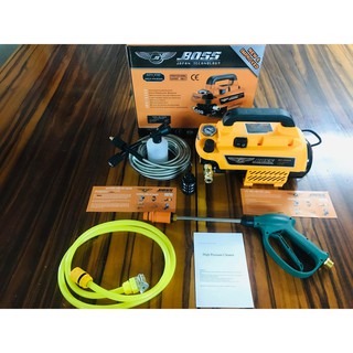 MÁY RỬA XE ÁP LỰC CAO BOSS 300W JAPAN THẾ HỆ MỚI 2020 CÓ CHỈNH ÁP SIÊU MẠNH CHÍNH HÃNG BH 1 NĂM