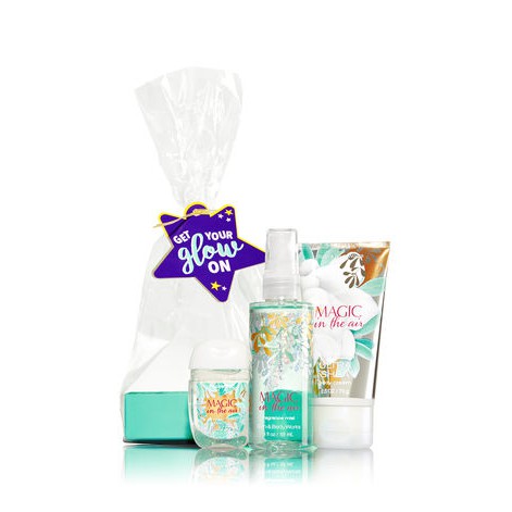 SET MINI- GEL RỬA TAY DƯỠNG DA NƯỚC HOA GET YOUR GLOW ON BATH & BODY WORKS