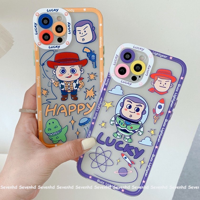 Ốp Điện Thoại Họa Tiết Hoạt Hình Buzz Lightyear Cho iPhone 14 13 12 11 Pro Max SE2020 X XR Xs Max 7 8 6 6s Plus