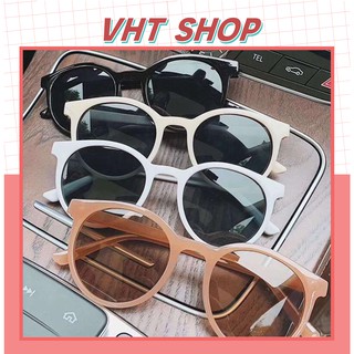 Kính Râm Gọng Tròn Chống Tia Uv400 Phong Cách