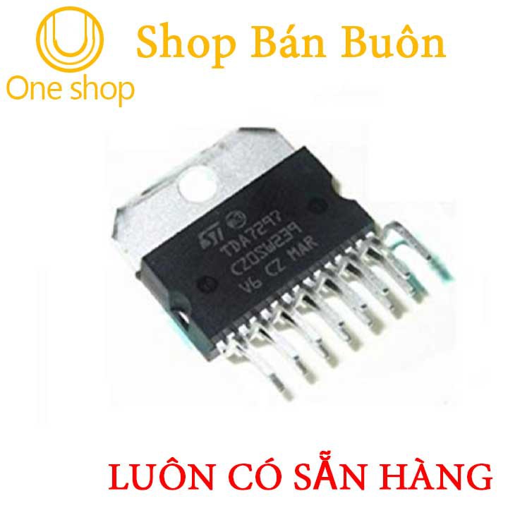 Linh Kiện TDA7297 6.5-18V 15W*2 ZIP15