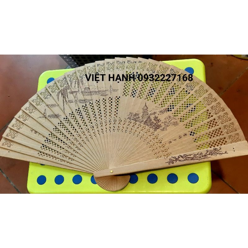 Quạt trầm thơm Hầu Đồng - Đồ Hầu Đồng - Trang phục Phụ kiện Hầu Đồng