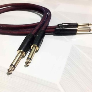 Dây đầu 6 ly dài 1m 02 dây jack 6 ly chân vàng