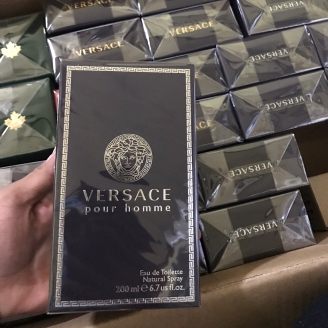 Nước hoa nam Versace Pour Homme EDT 200ml.fullbox