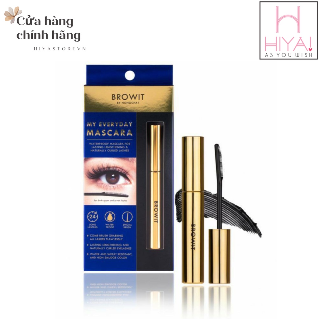 [CHUẨN AUTH] Mascara chuốt mi Browit by Nongchat