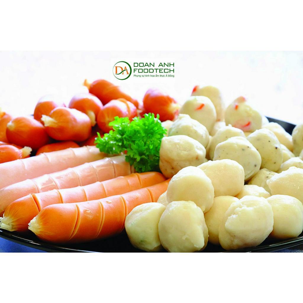 Phụ gia giòn dai thay thế hàn the làm chả lụa, xúc xích, lạp xưởng, bò viên,...Tạo dai MEAT PLUS A