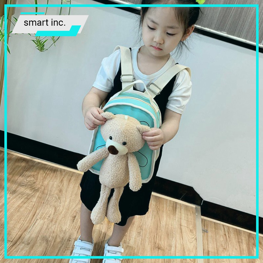 Balo Cặp Đi Học Cho Bé Trẻ Em Trai Gái Mini Ba Lô Bìa Vải Đeo Nhỏ Xinh Cute Dễ Thương Đáng Yêu Nhà Trẻ Mầm Non Mẫu Giáo