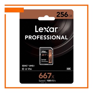 Lexar 667X Professional (64GB, 128GB, 256GB) U3 V30 SDXCTM Thẻ nhớ UHS-I (đọc tối đa 100MB / giây, ghi 90MB / s)
