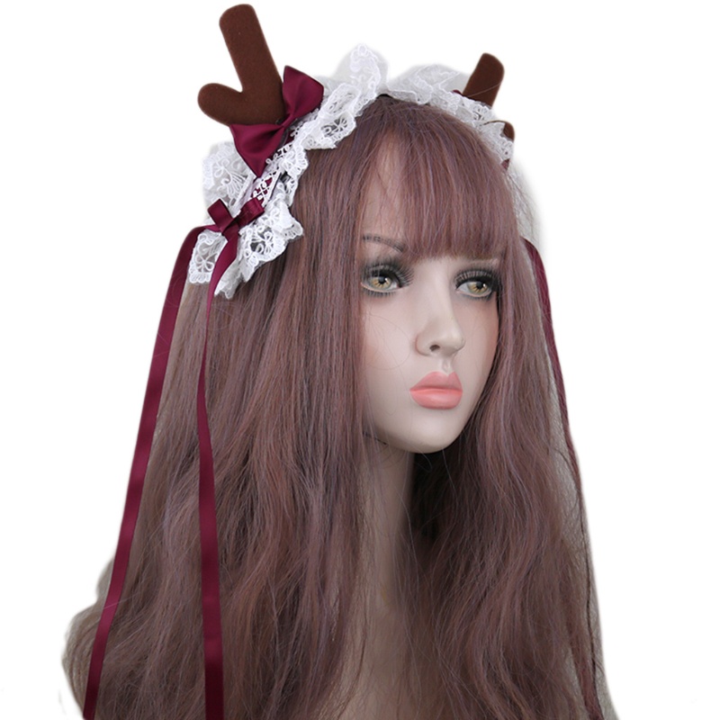 Băng Đô Nơ Ren Ruy Băng Hóa Trang Lolita