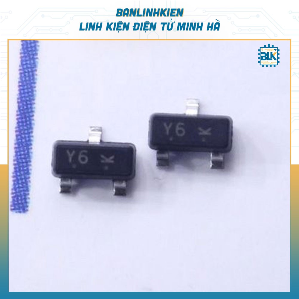 Diode BZX84C18V SOT23 Zener 18V (Y6) (5 Chiếc)