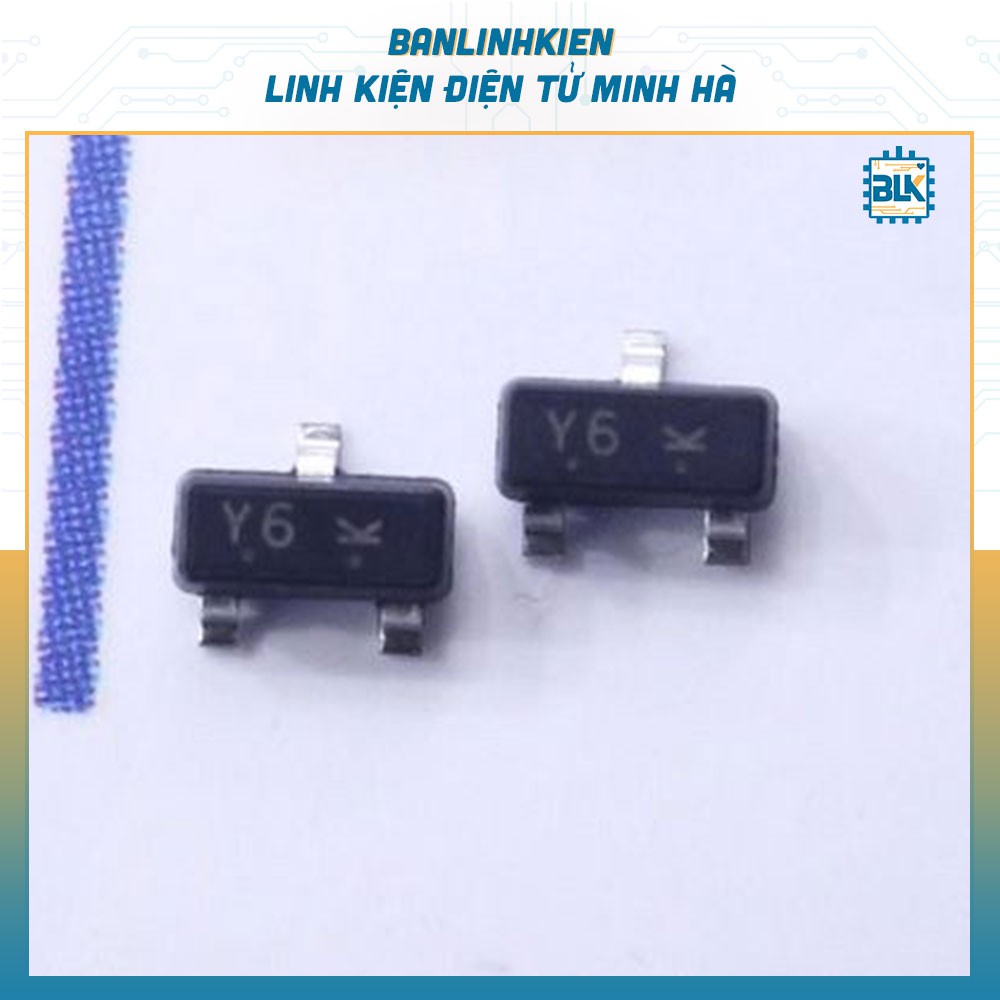 [Bán Linh Kiện] BZX84C18V SOT23 Zener 18V (SMD-Y6) (5 Chiếc)