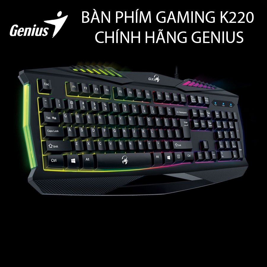 Bàn phím máy tính Gaming Coputa Bàn phím giả cơ LED RBG bàn phím bàn phím chơi game có dây K220