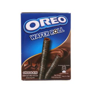 Bánh quế oreo wafer roll. hộp 3 gói 6 bánh 54g. có đủ vị: vani, sô