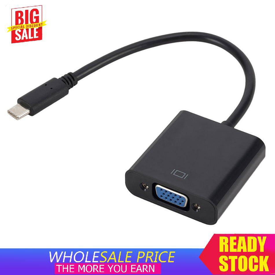 Cáp Chuyển Đổi Usb 3.1 Type C Sang Vga | BigBuy360 - bigbuy360.vn