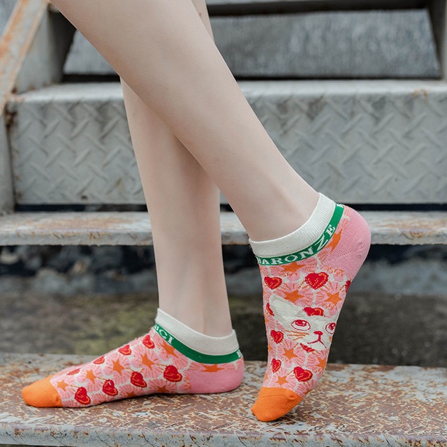 Vớ Ngắn Cổ Bronze Lucia - Tất Bronze Luci Mèo Hoàng Thượng