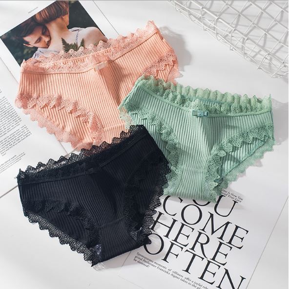 [ĐƯỢC CHỌN 9 MÀU] Quần chip lót nữ kháng khuẩn cotton gân tăm nơ ren thun lạnh dễ thương sexy gợi cảm rẻ đẹp YLY02 | BigBuy360 - bigbuy360.vn