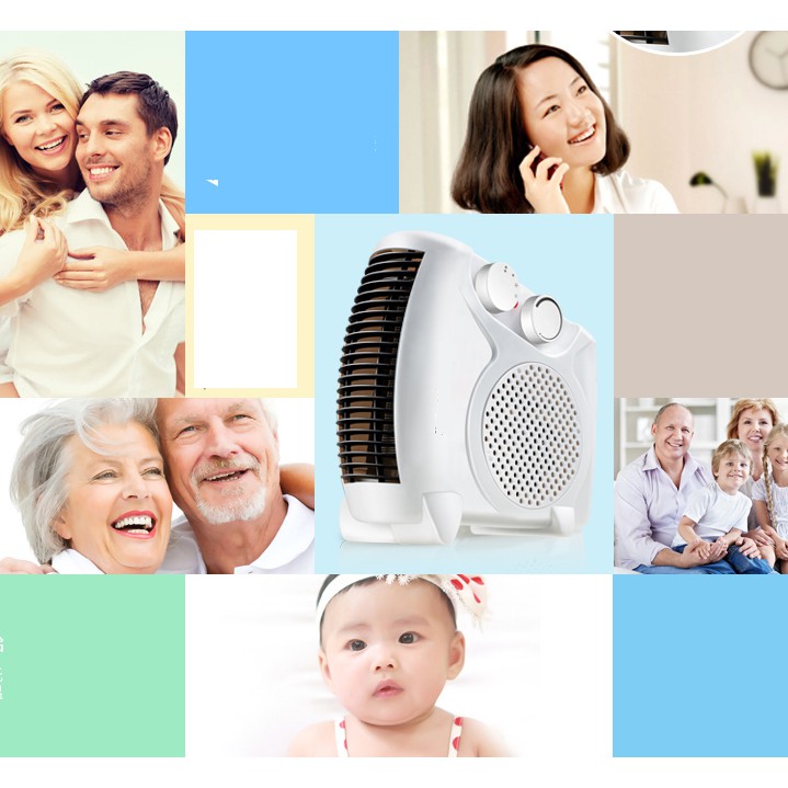 [ Bảo hành 12 tháng ]  quạt sưởi cao cấp