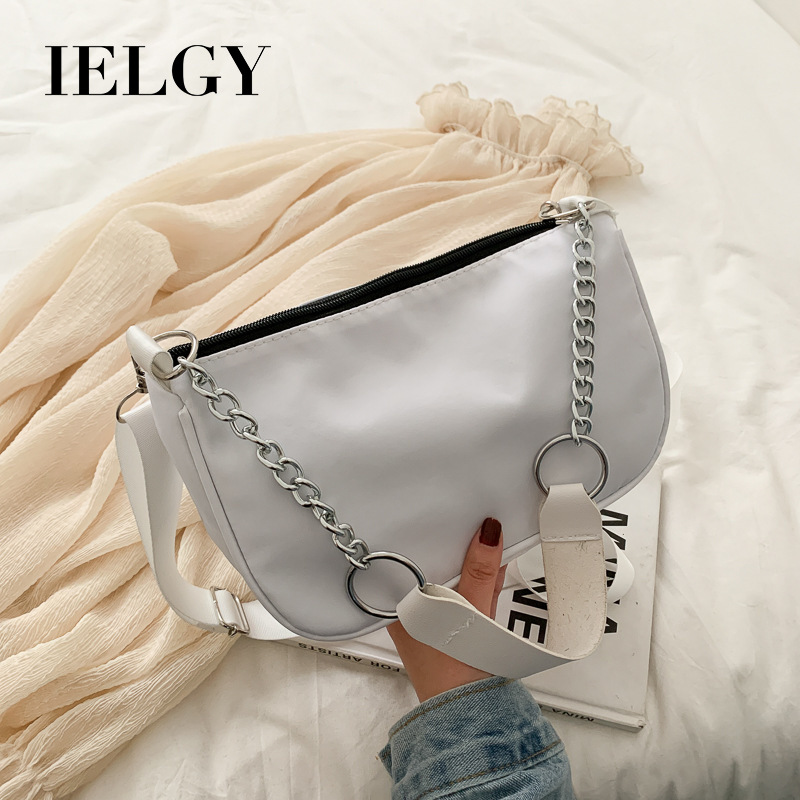 IELGY Túi đeo chéo thời trang Hàn Quốc cá tính cho nữ