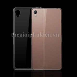 Ốp lưng dẻo silicon trong suốt sony Z5.