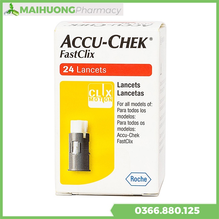 Kim Lấy Máu Accu-Chek Fastclix