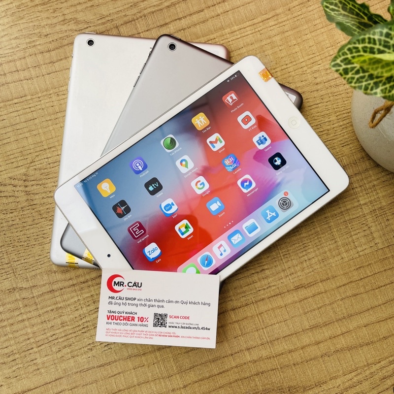 Máy tính bảng lPAD MINI 2 Chính hãng bộ nhớ 16GB 32GB Màn hình 7.9 Inch HD - Tặng: Bộ Sạc 12W | BigBuy360 - bigbuy360.vn