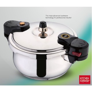 Nồi áp suất bếp từ 5.0 lít inox kitchen flower cit-500/sản xuất hàn quốc/ hàng nhập khẩu