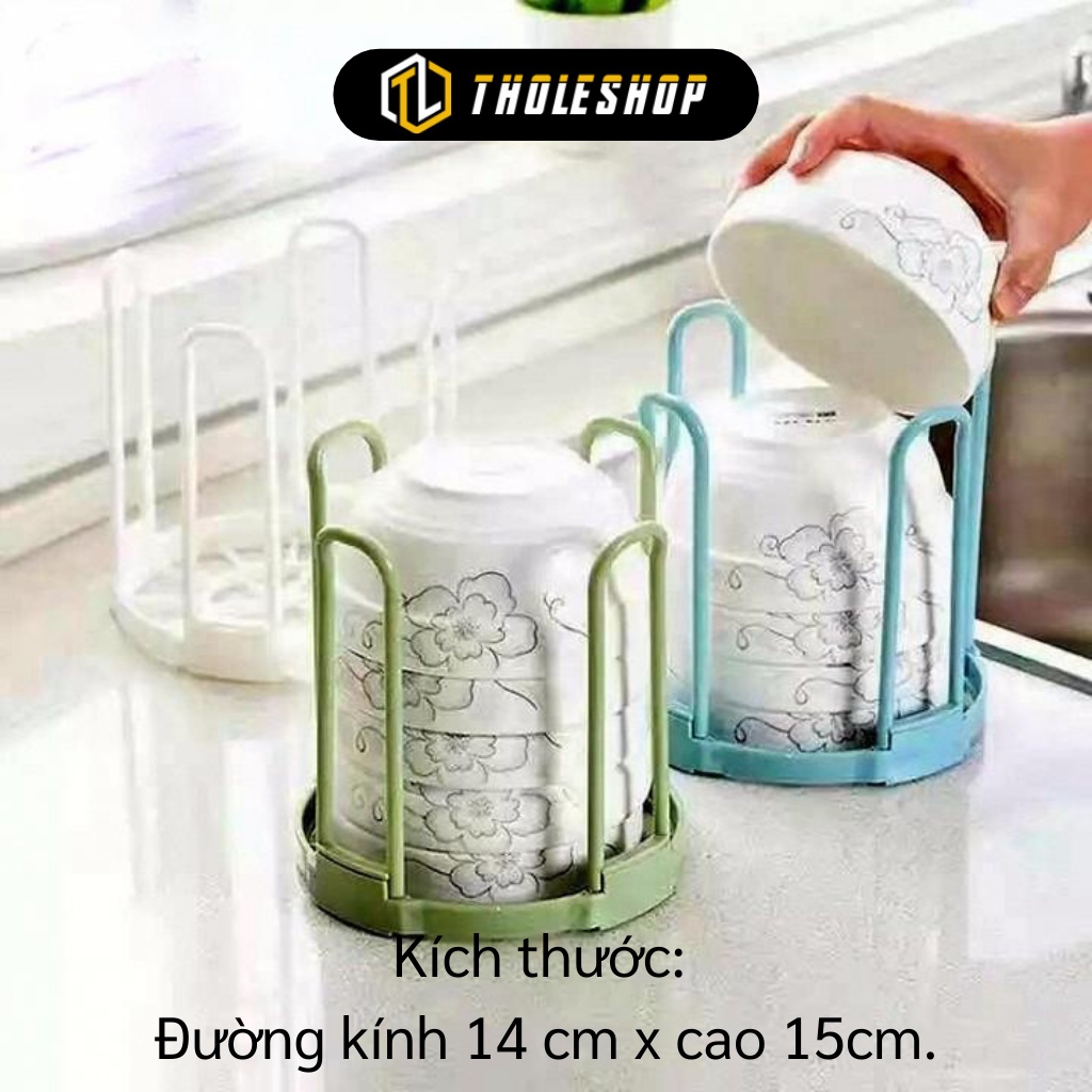 Khay Úp Chén - Kệ Úp Chén Bát, Ly Ráo Nước, Tránh Vi Khuẩn, Ẩm Mốc  3735