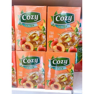 TRÀ ĐÀO COZY HOÀ TAN(Bao bì mới)