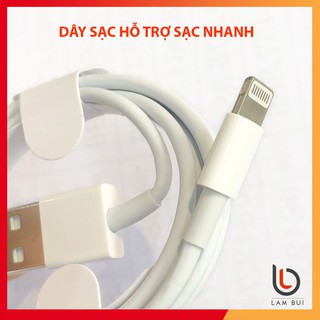 Dây cáp sạc nhanh iphone, cáp sạc iphone Foxconn, IPad hỗ trợ sạc nhanh
