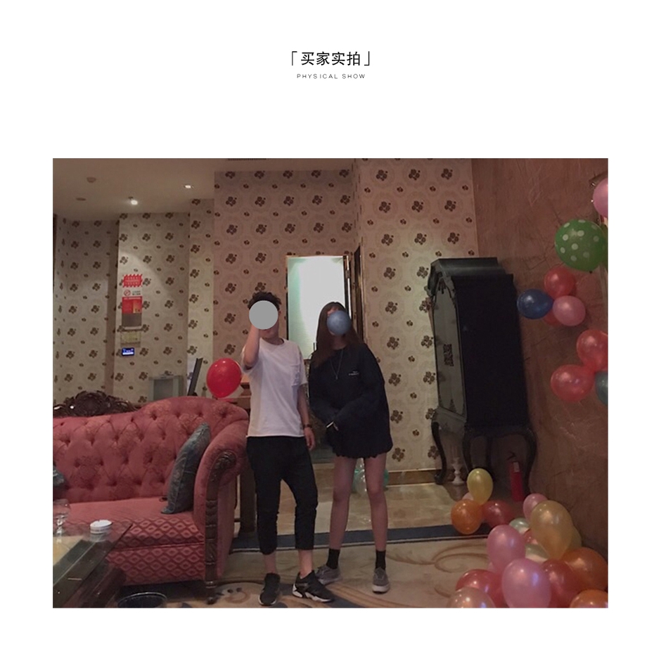 SUXI Áo Thun Nữ Tay Dài Dáng Rộng Có In Chữ Thời Trang Phong Cách Hàn Quốc