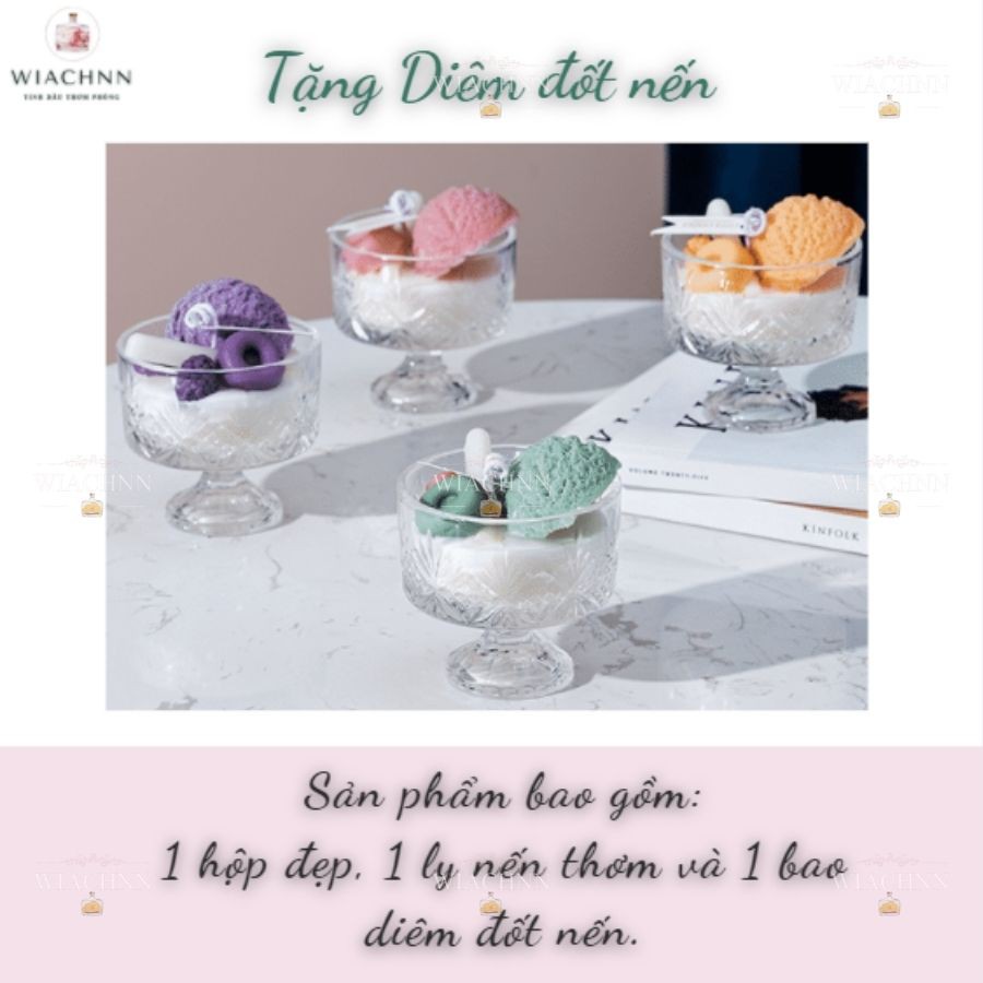 Nến Thơm Citta Hương Thơm Bốn Mùa Trang Trí Hình Que Kem Ngọt Ngào Decor Nhà Cửa Hộp Đẹp NK4