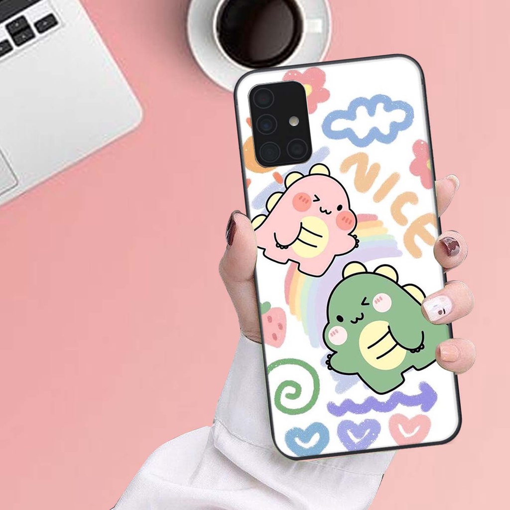 Ốp lưng Samsung A51 / A71 in hình khủng long , gấu nâu xinh xắn, siêu cute  mà còn vô cùng RẺ -ĐẸP