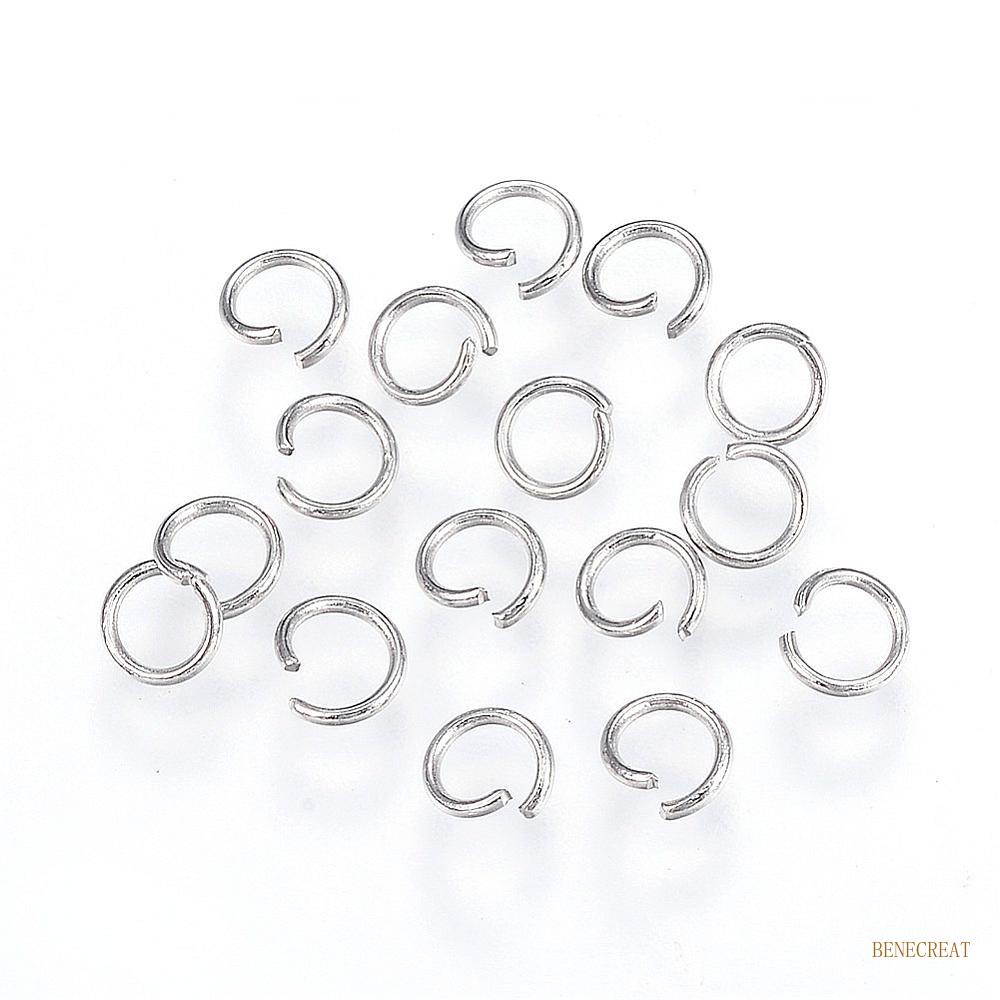 Set 1000 Vòng Nối Bằng Thép Không Gỉ 304 Dùng Làm Trang Sức Thủ Công Màu Sắc