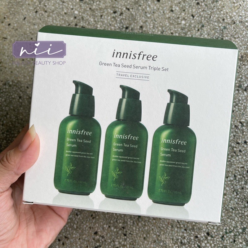 (Mẫu mới) Tinh Chất Innisfree The Green Tea Seed Serum | BigBuy360 - bigbuy360.vn