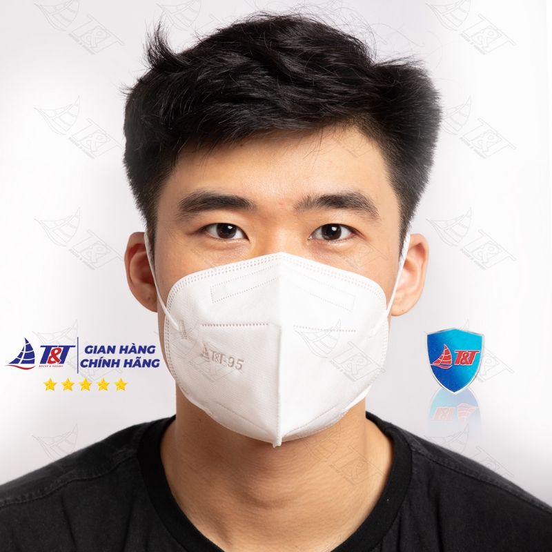 ( Hộp 10 cái) Khẩu trang y tế TT95 Không Van - chính hãng T&T MASK | BigBuy360 - bigbuy360.vn