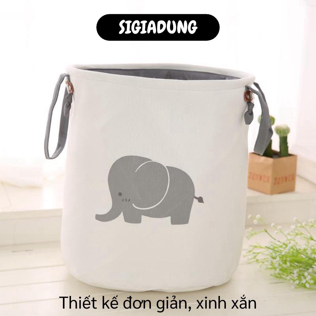 GIÁ SỈ Giỏ đựng đồ chơi cho bé hình thú dễ thương 35x40cm 8671