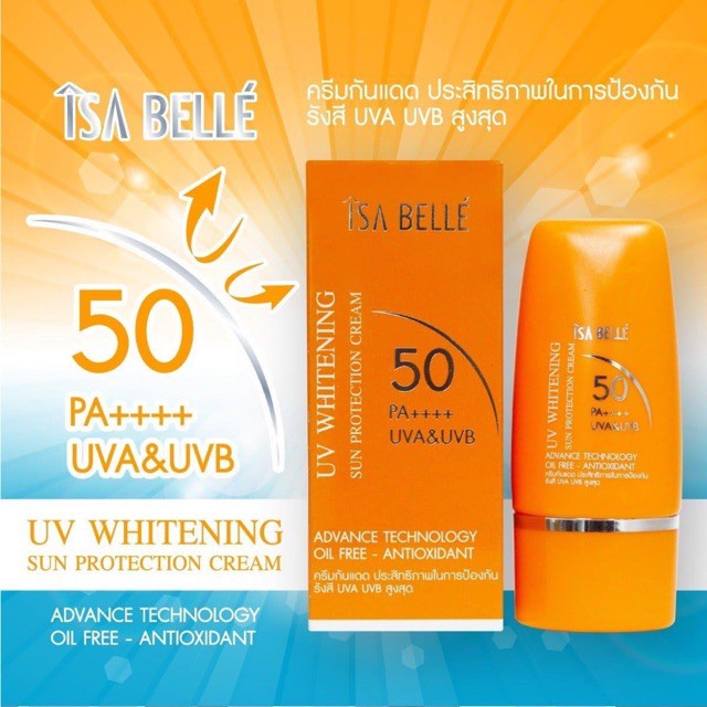 Kem chống nắng Isa Belle SPF50 PA++++ Thái Lan