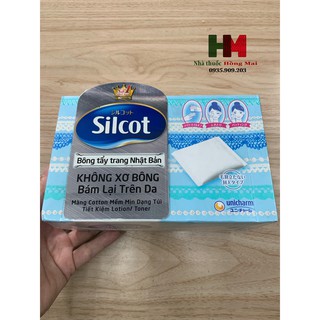 BÔNG TẨY TRANG SILICOT 82 miếng