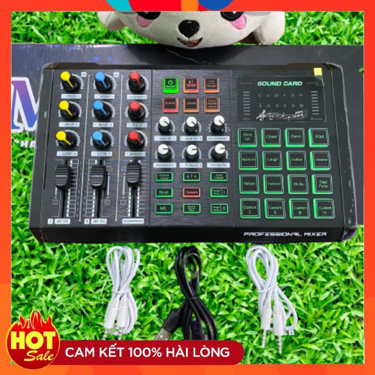 Sound card Thu âm S8 ( HÀNG LOẠI 1 ) Hát Karaoke Livetream Thu Âm Thế Hệ Mới Kết Nối Bluetooth , Auto Tune Đẳng Cấp