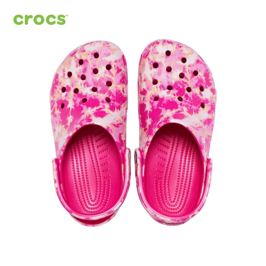 Giày lười clog unisex Crocs Bleach Dye - 207326-6X0