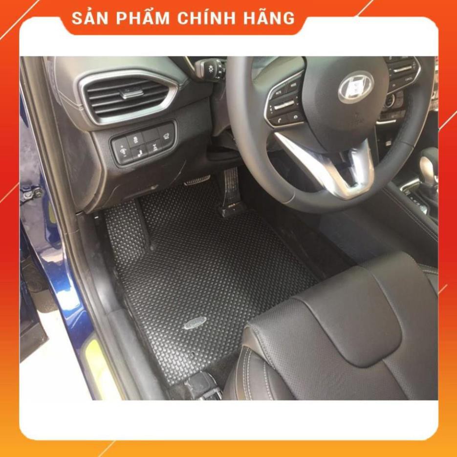 Thảm lót sàn cao su Kata cho xe Hyundai Santafe 2019 - 2020