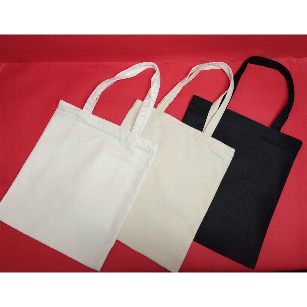 Túi tote vải canvas A4 cao cấp trơn TAHA