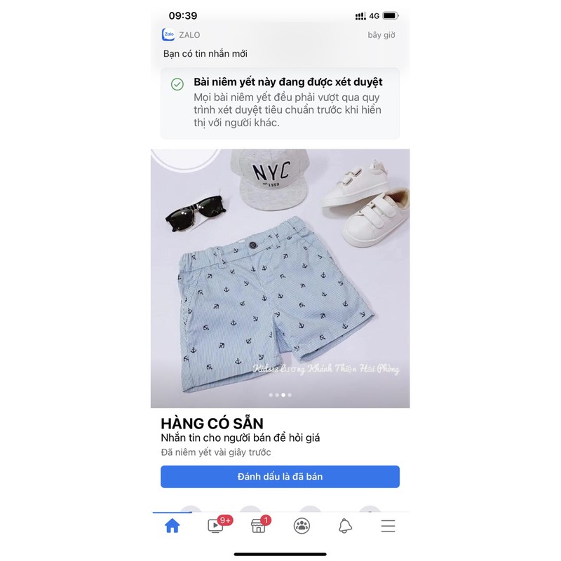 Quần short kaki HM  - thanh lý lẻ size