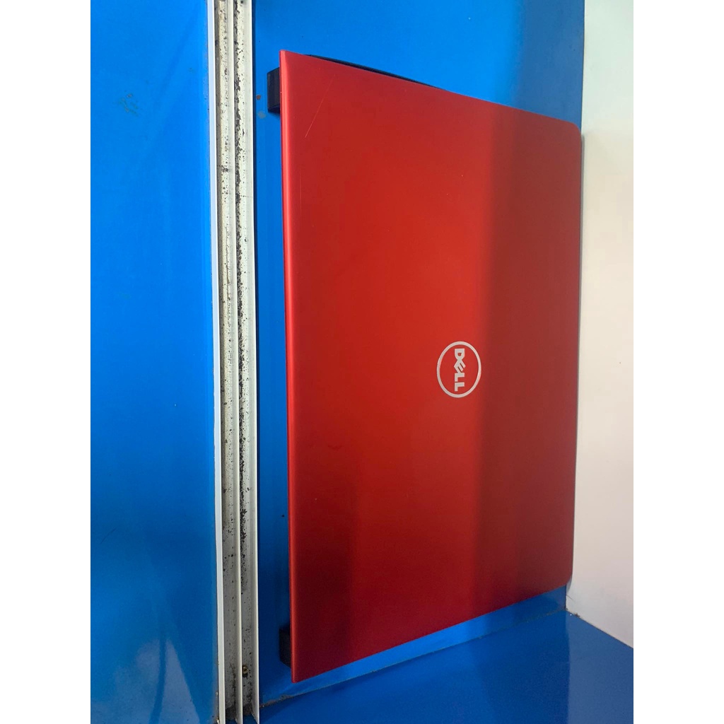 vỏ mặt a laptop dell vostro 3568 ( vỏ màu đỏ, có xước nhẹ )