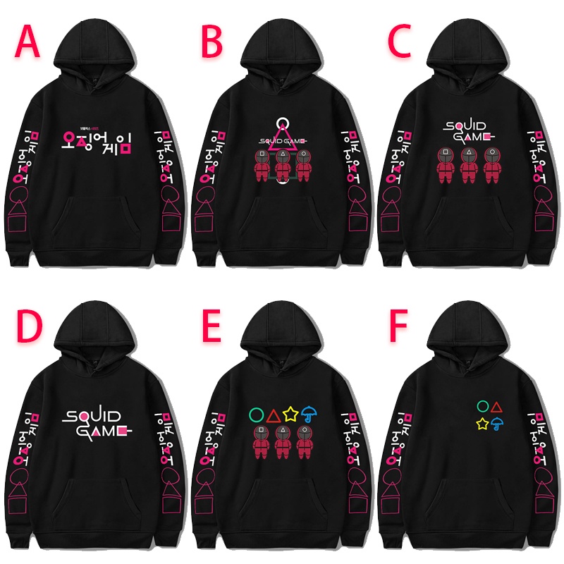 Áo Hoodie hóa trang nhân vật Tv Squid Game 456 218