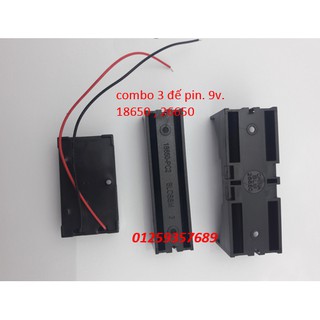 Đế Pin 18650,26650,9V